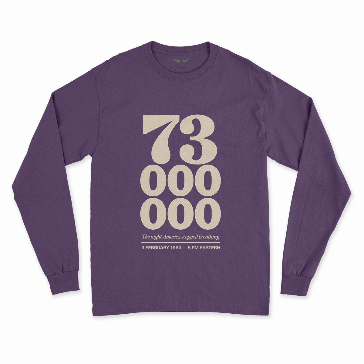 73 Million — The Night America Stopped Breathing — Vintage Rock Tee — Design III