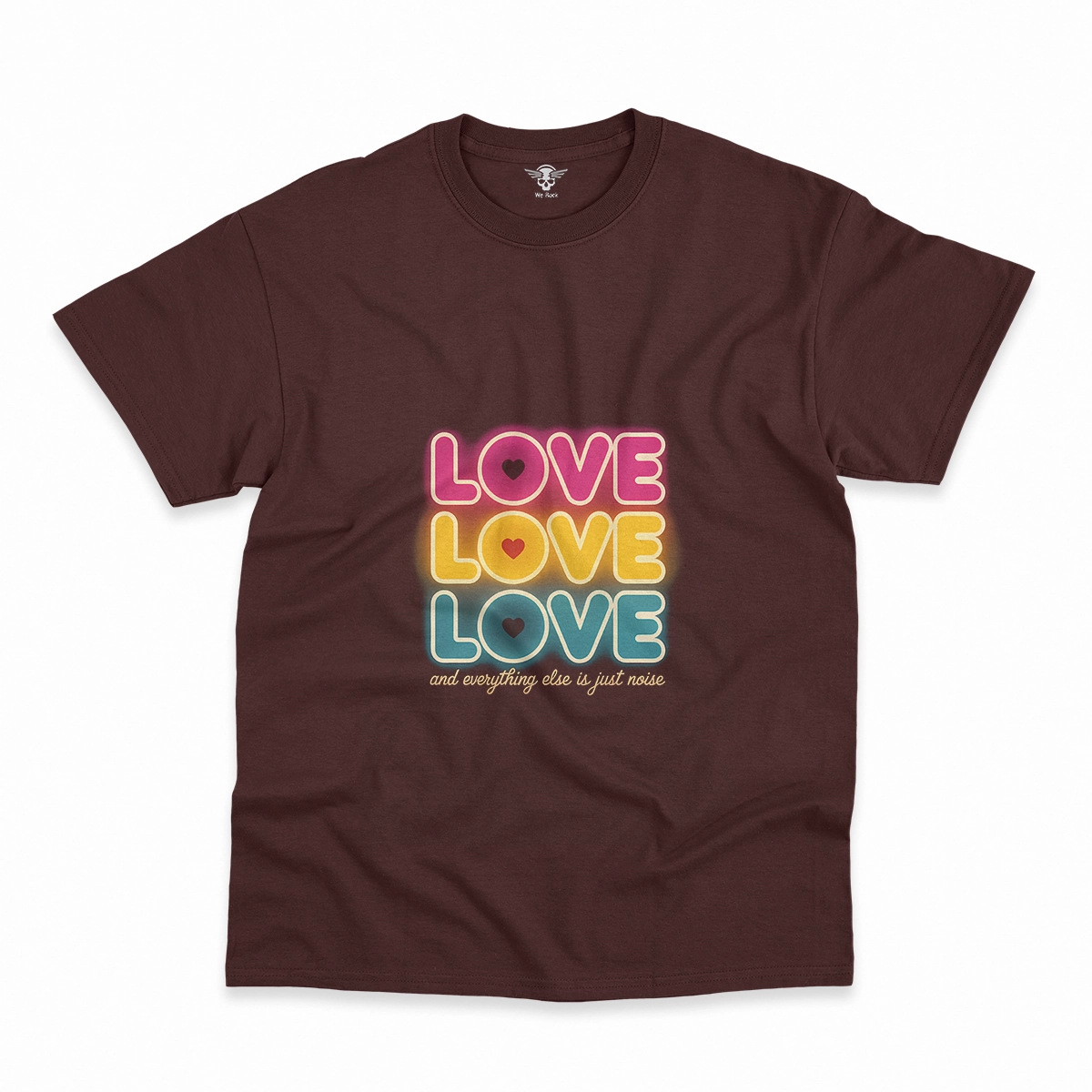 Love Love Love — 1960s Pop Art Rock Heritage Tee