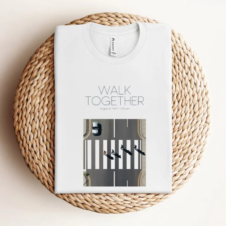 Abbey Road — The Most Famous Street in the World Heritage Tee — Design I