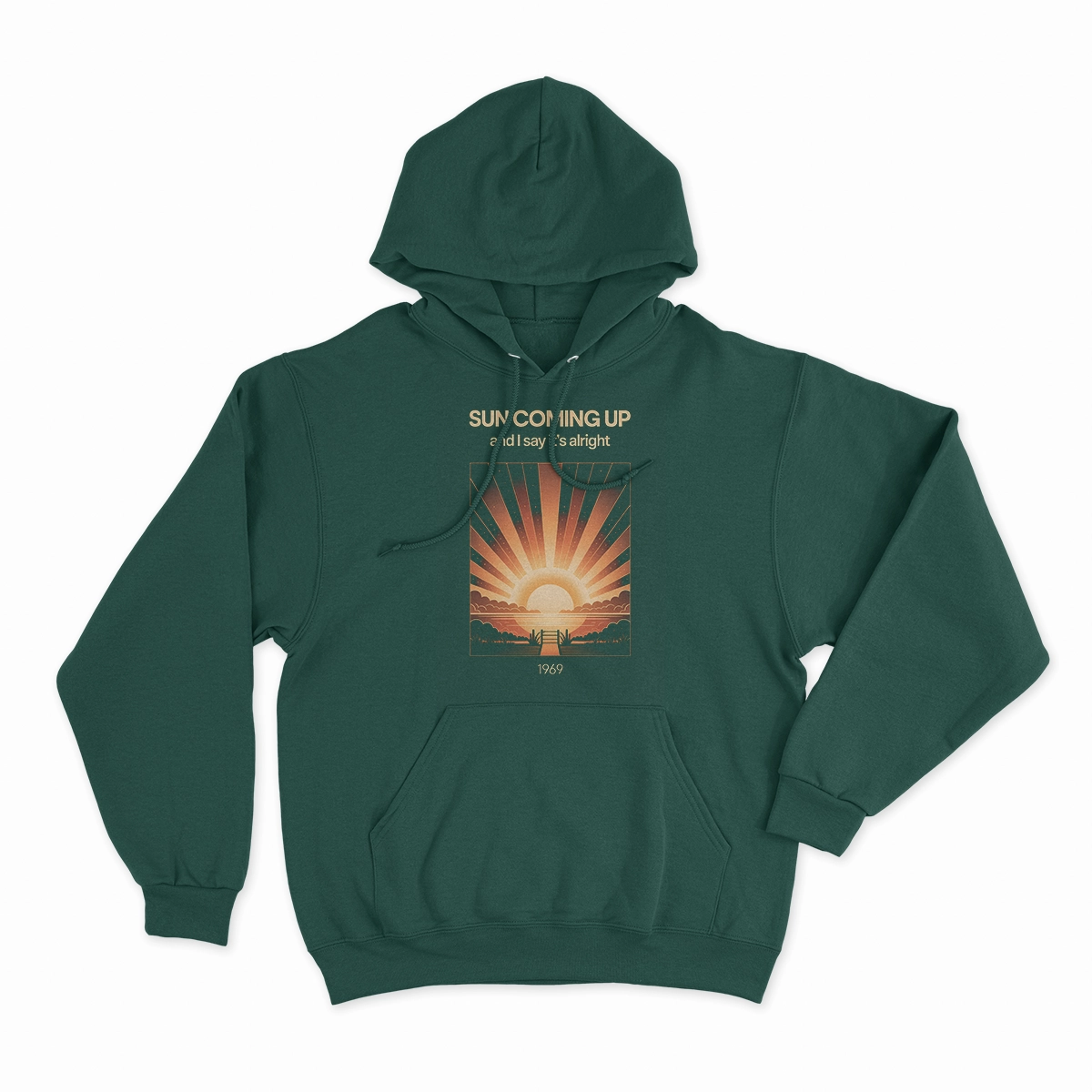 Sun Coming Up — And I Say It's Alright Rock Heritage Tee — Design I