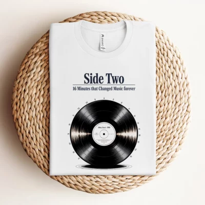Side Two — 16 Minutes That Changed Music Forever Vintage Rock Tee