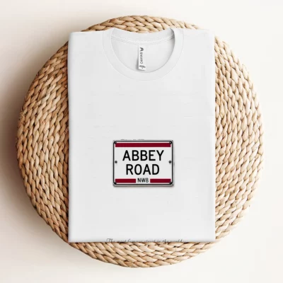 Abbey Road — The Most Famous Street in the World Heritage Tee — Design II