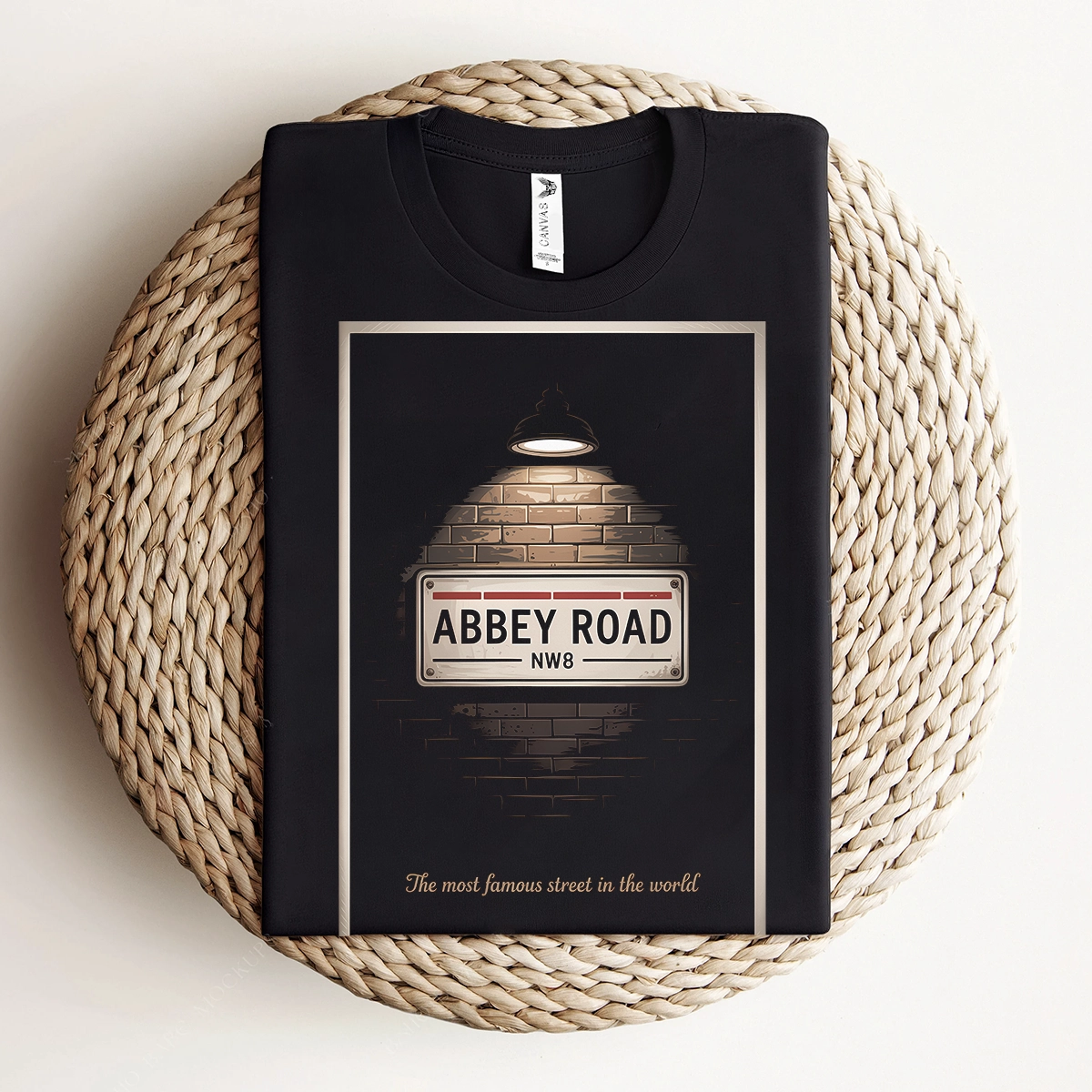 Abbey Road — The Most Famous Street in the World Heritage Tee — Design II