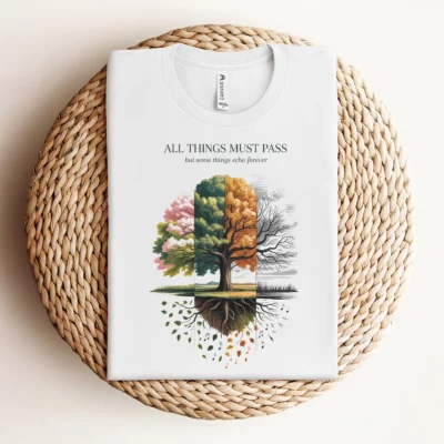 All Things Must Pass — But Some Things Echo Forever Rock Tee