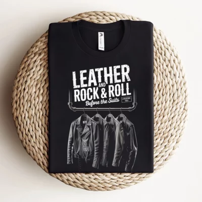 Before the Suits — Liverpool 1961 Leather Rock Tee — Design II