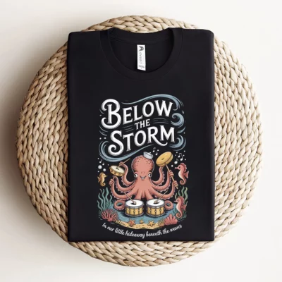 Beneath the Waves — Ringo's Escape 1969 Heritage Tee — New Wave Edition