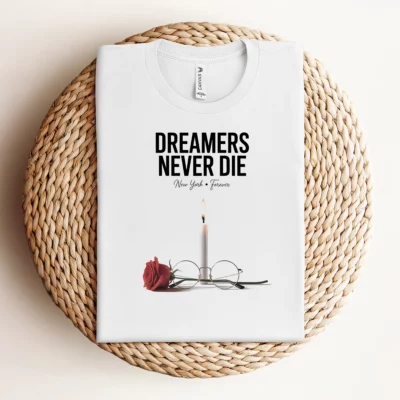 Dreamers Never Die — New York Forever Rock Heritage Tee