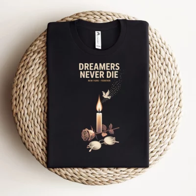 Dreamers Never Die — New York Forever Rock Heritage Tee