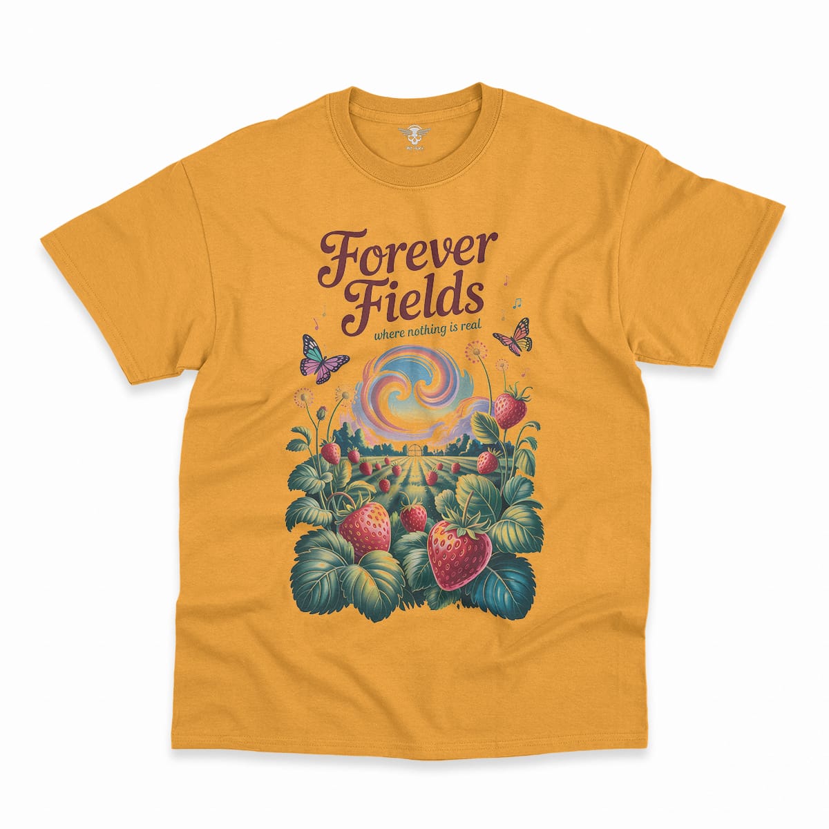 Forever Fields — Surreal Dreamscape Rock Heritage Tee