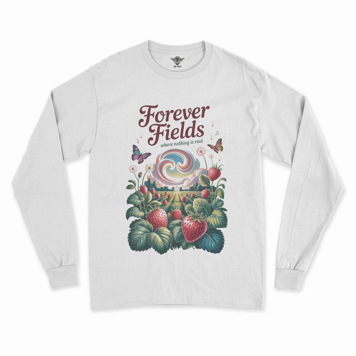 Forever Fields — Surreal Dreamscape Rock Heritage Tee