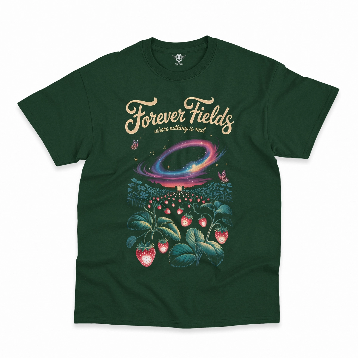 Forever Fields — Surreal Dreamscape Rock Heritage Tee