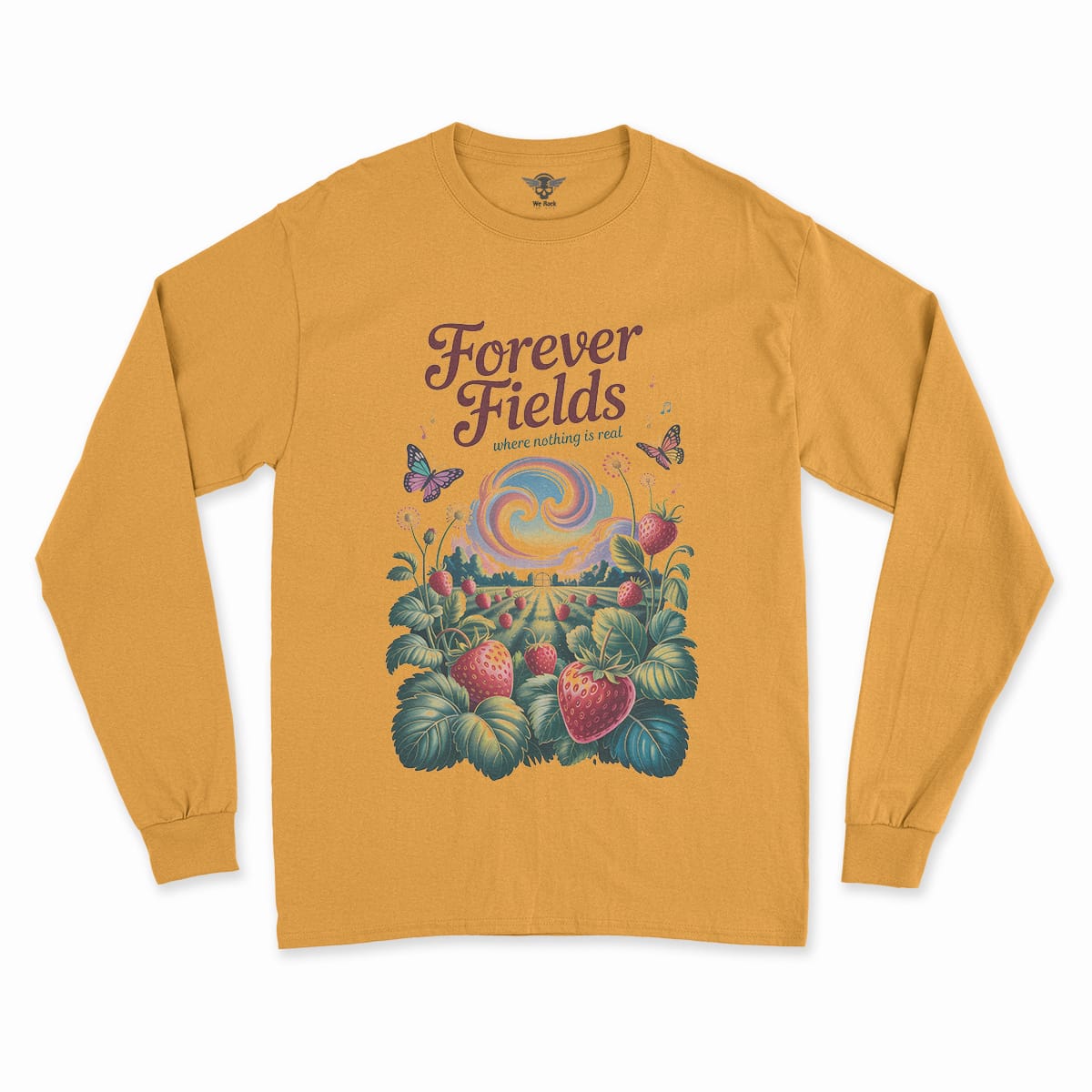 Forever Fields — Surreal Dreamscape Rock Heritage Tee