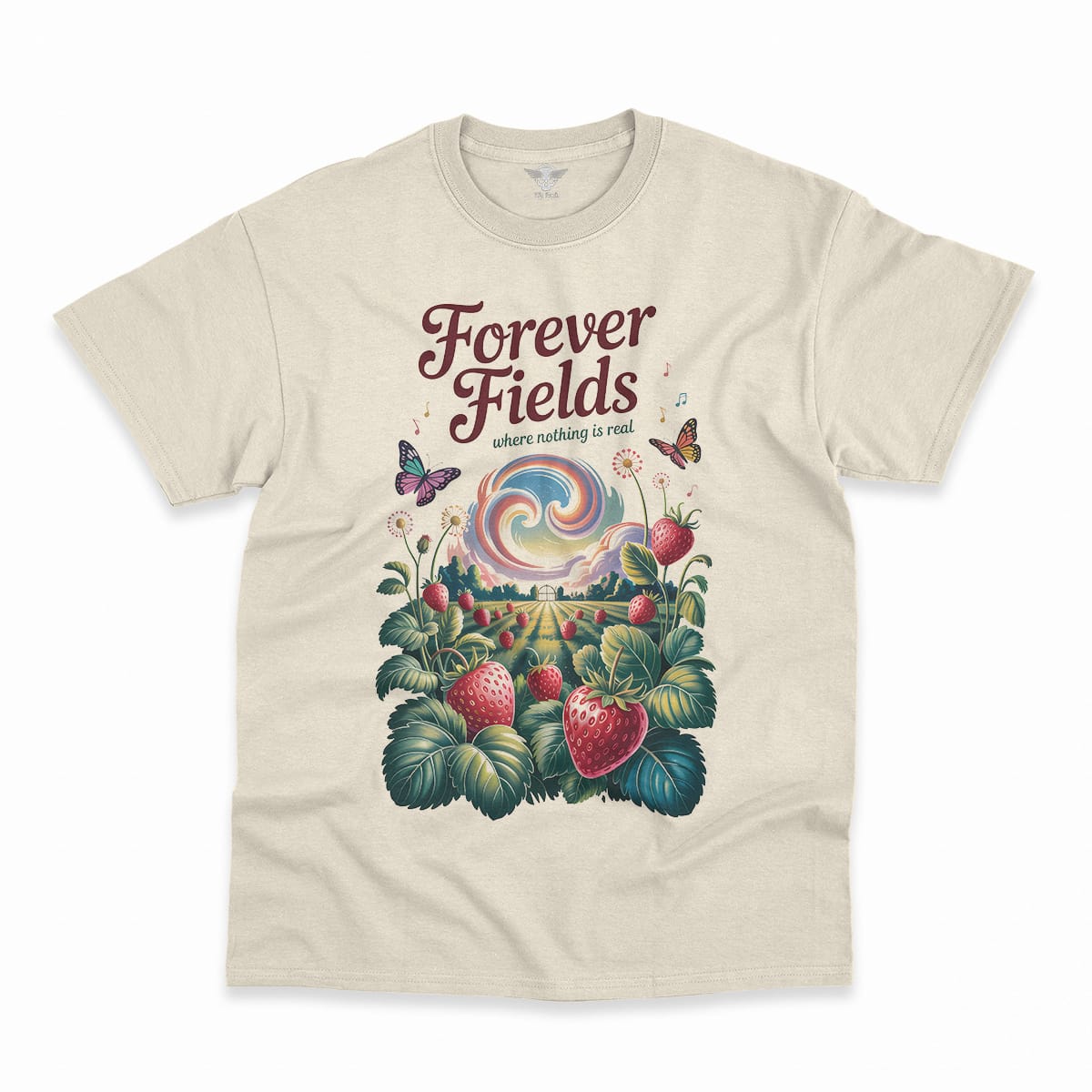 Forever Fields — Surreal Dreamscape Rock Heritage Tee