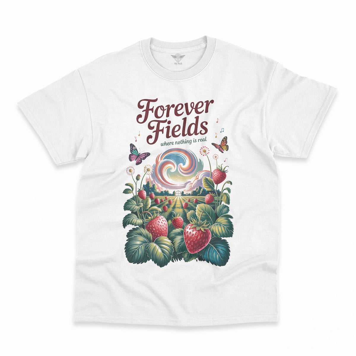 Forever Fields — Surreal Dreamscape Rock Heritage Tee