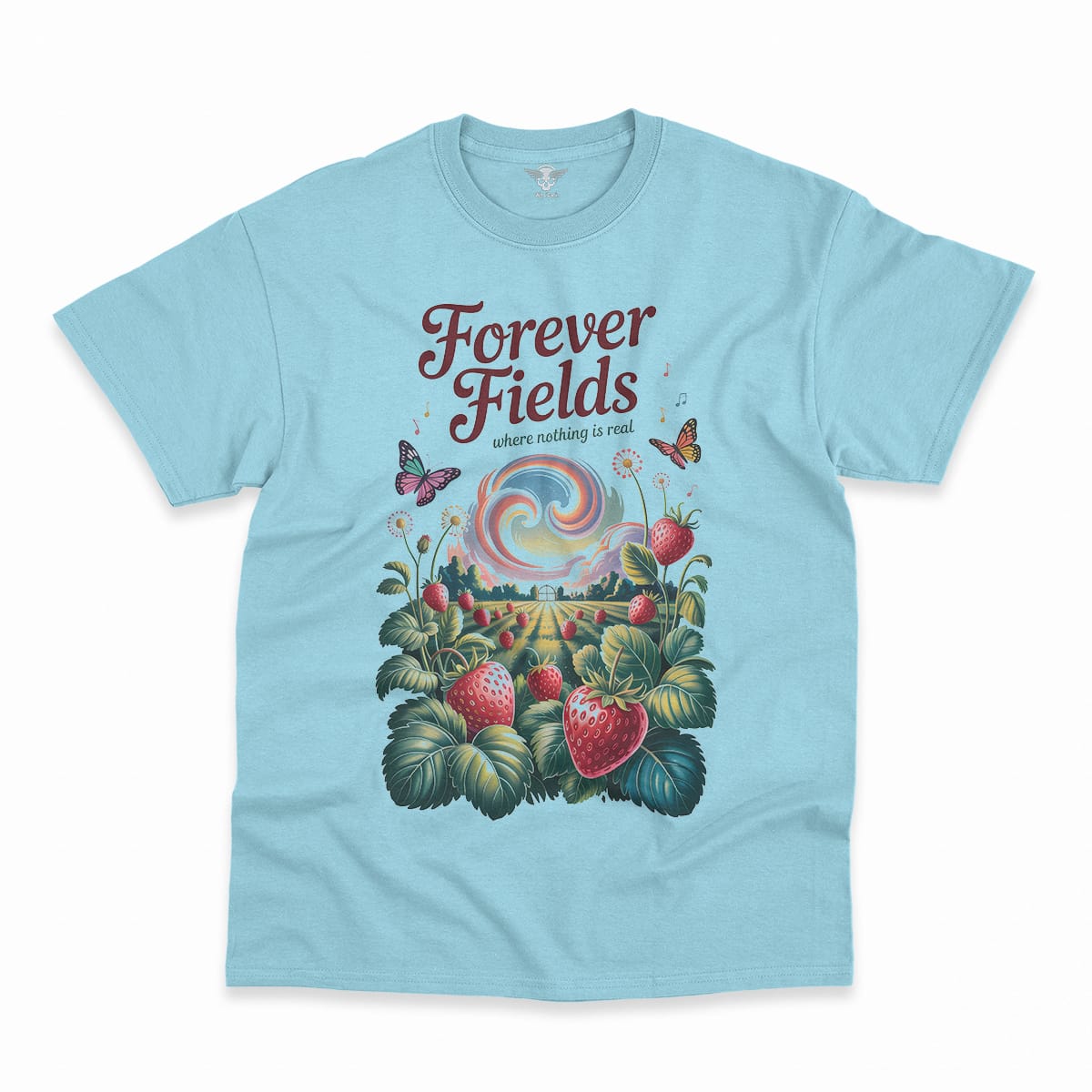 Forever Fields — Surreal Dreamscape Rock Heritage Tee