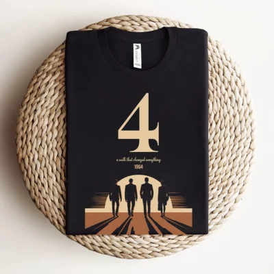 Four — A Walk That Changed Everything — Minimalist Rock Tee