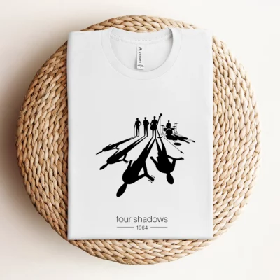 Four — A Walk That Changed Everything — Minimalist Rock Tee — Design I