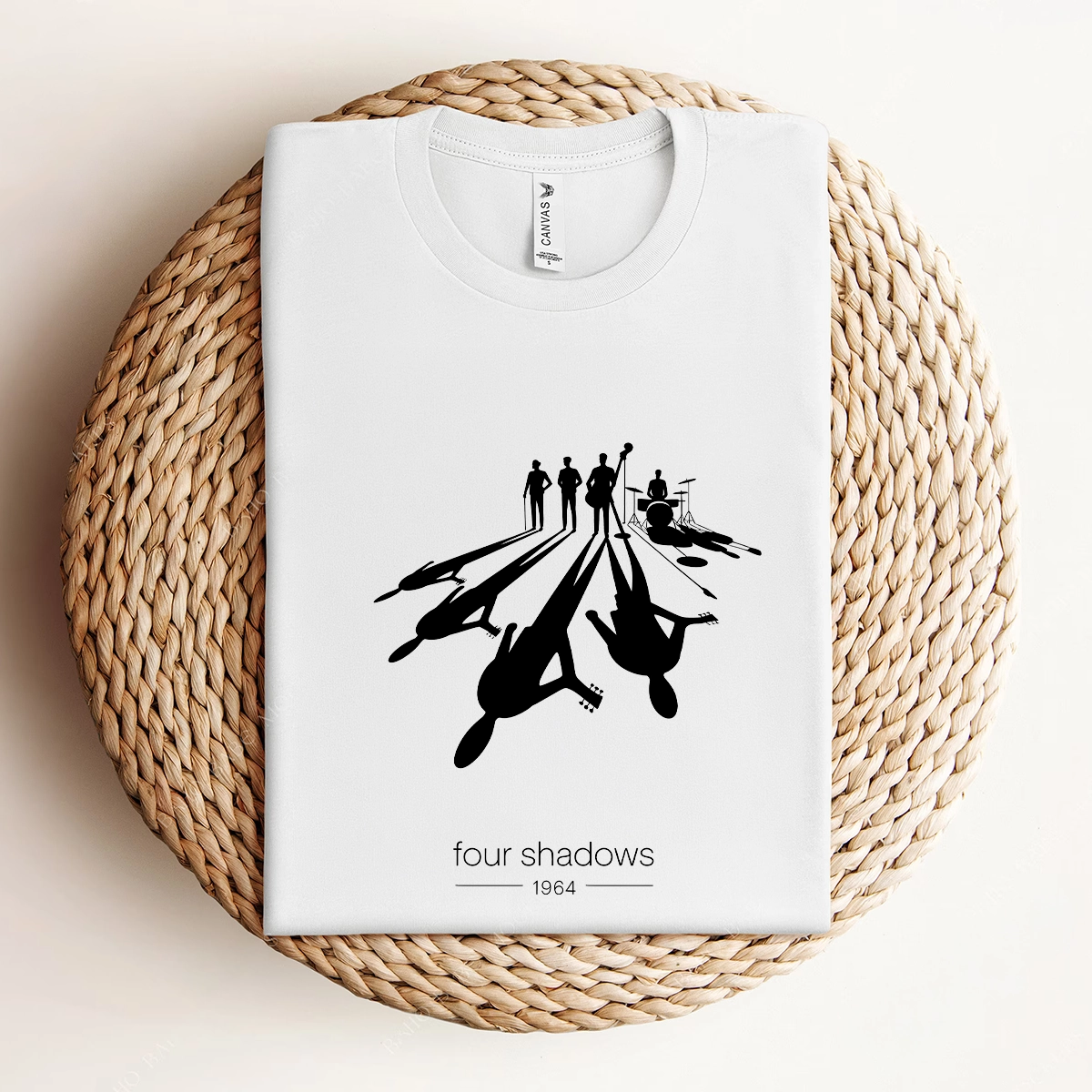 Four — A Walk That Changed Everything — Minimalist Rock Tee — Design I