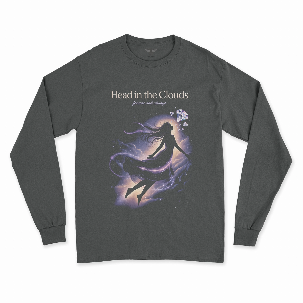 Head in the Clouds — Ethereal Dreamy Rock Heritage Tee — Design I
