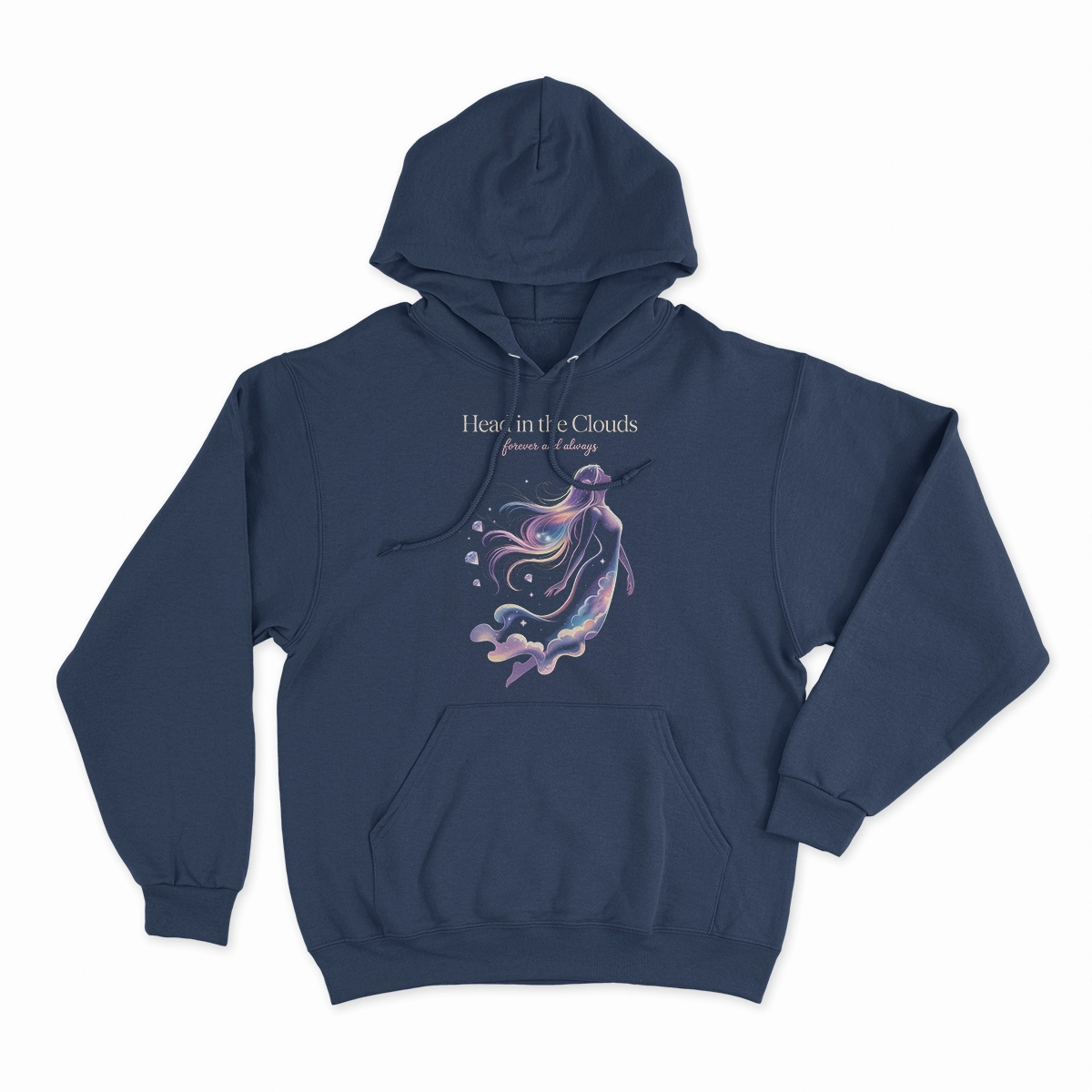 Head in the Clouds — Ethereal Dreamy Rock Heritage Tee — Design II