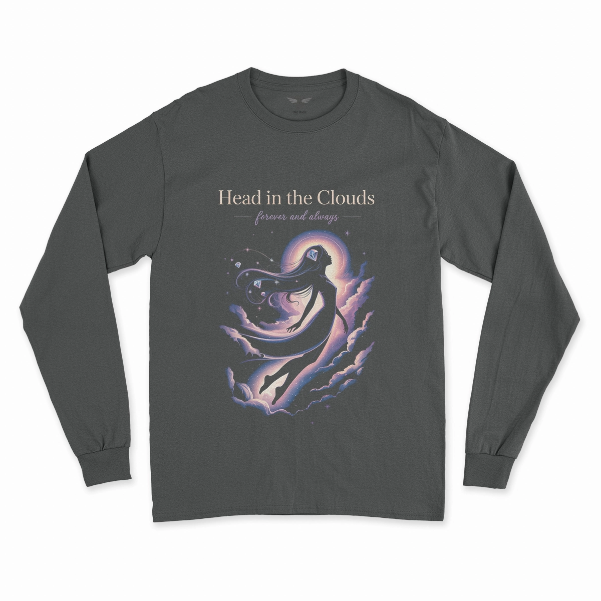 Head in the Clouds — Ethereal Dreamy Rock Heritage Tee — Design III
