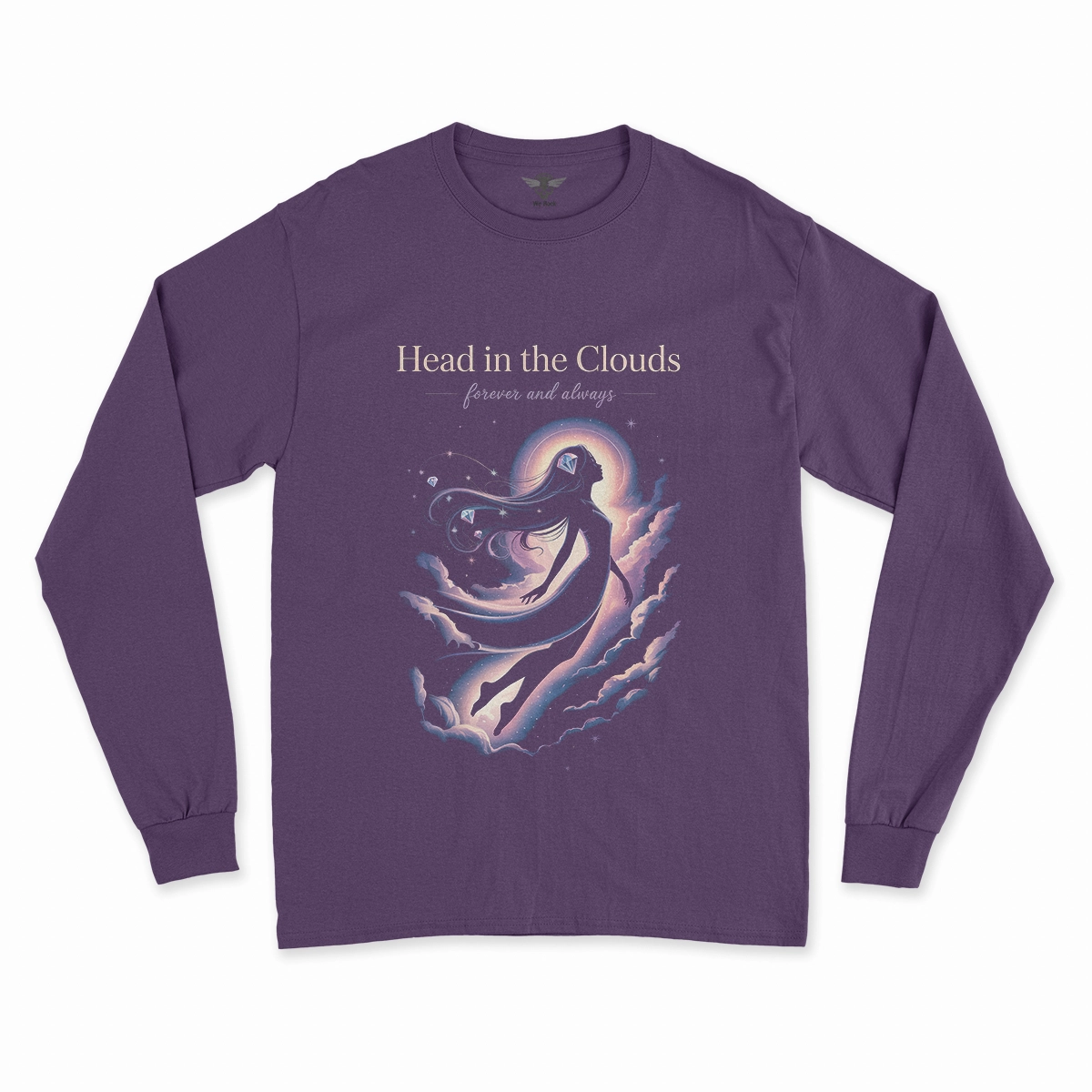 Head in the Clouds — Ethereal Dreamy Rock Heritage Tee — Design III