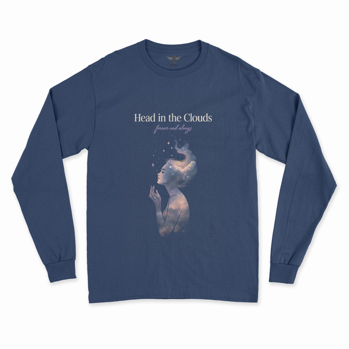 Head in the Clouds — Ethereal Dreamy Rock Heritage Tee — Design IV