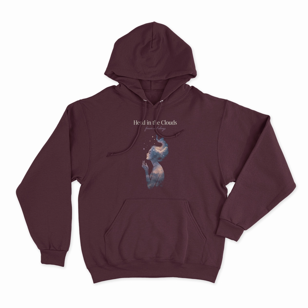 Head in the Clouds — Ethereal Dreamy Rock Heritage Tee — Design IV