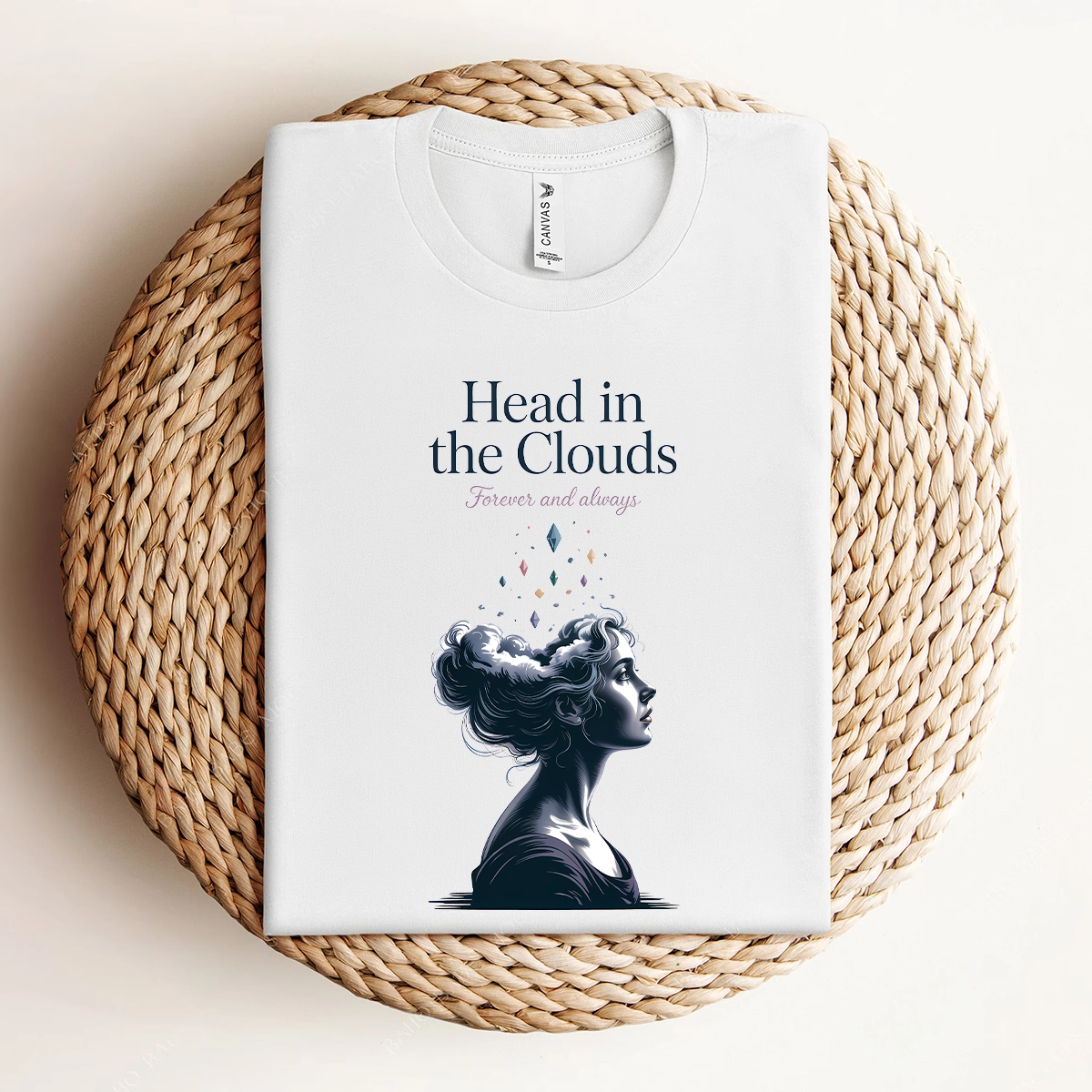 Head in the Clouds — Ethereal Dreamy Rock Heritage Tee