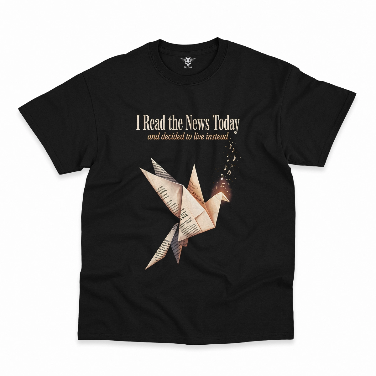 I Read the News Today — 1967 Editorial Rock Heritage Tee