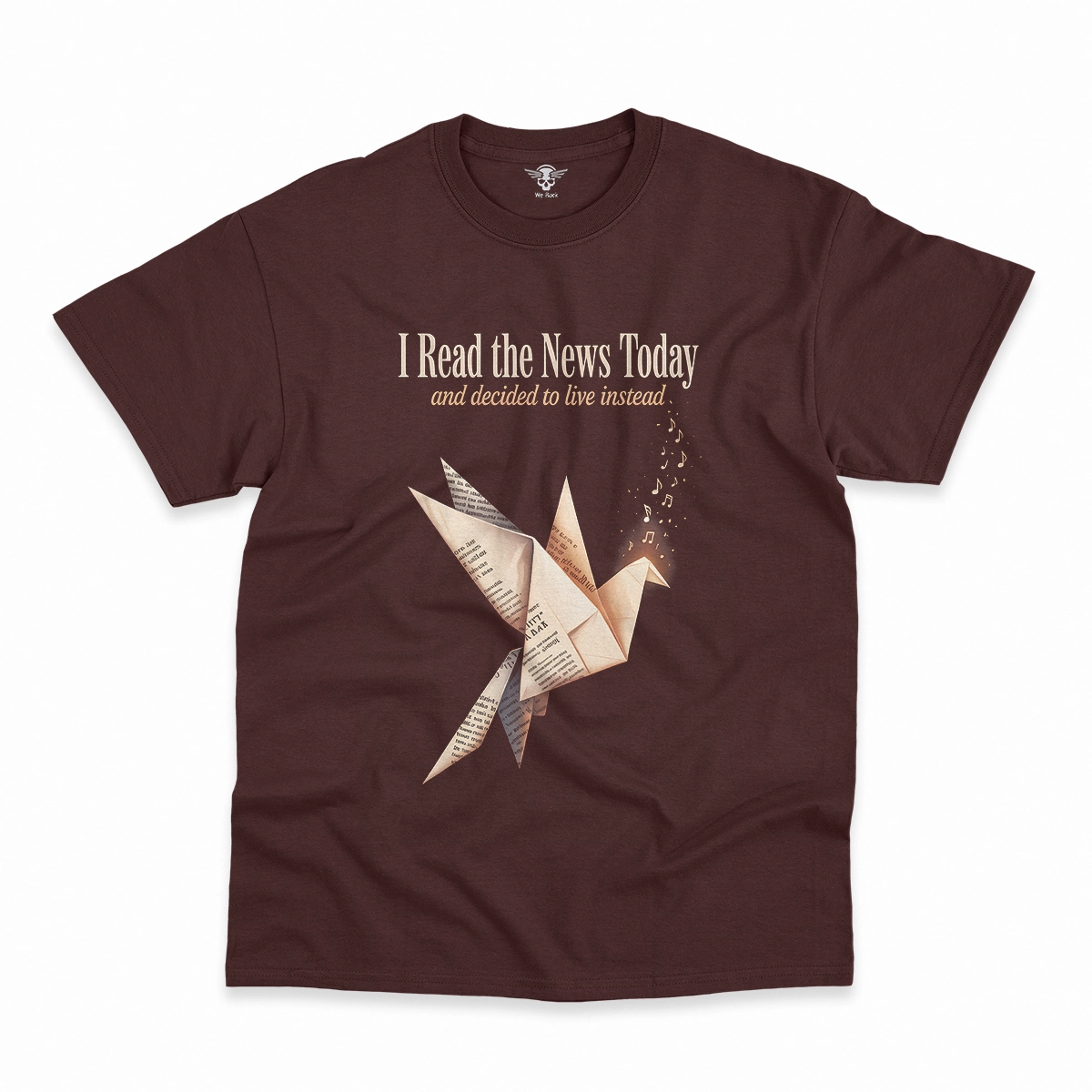 I Read the News Today — 1967 Editorial Rock Heritage Tee
