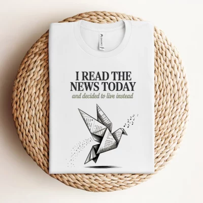 I Read the News Today — 1967 Editorial Rock Heritage Tee