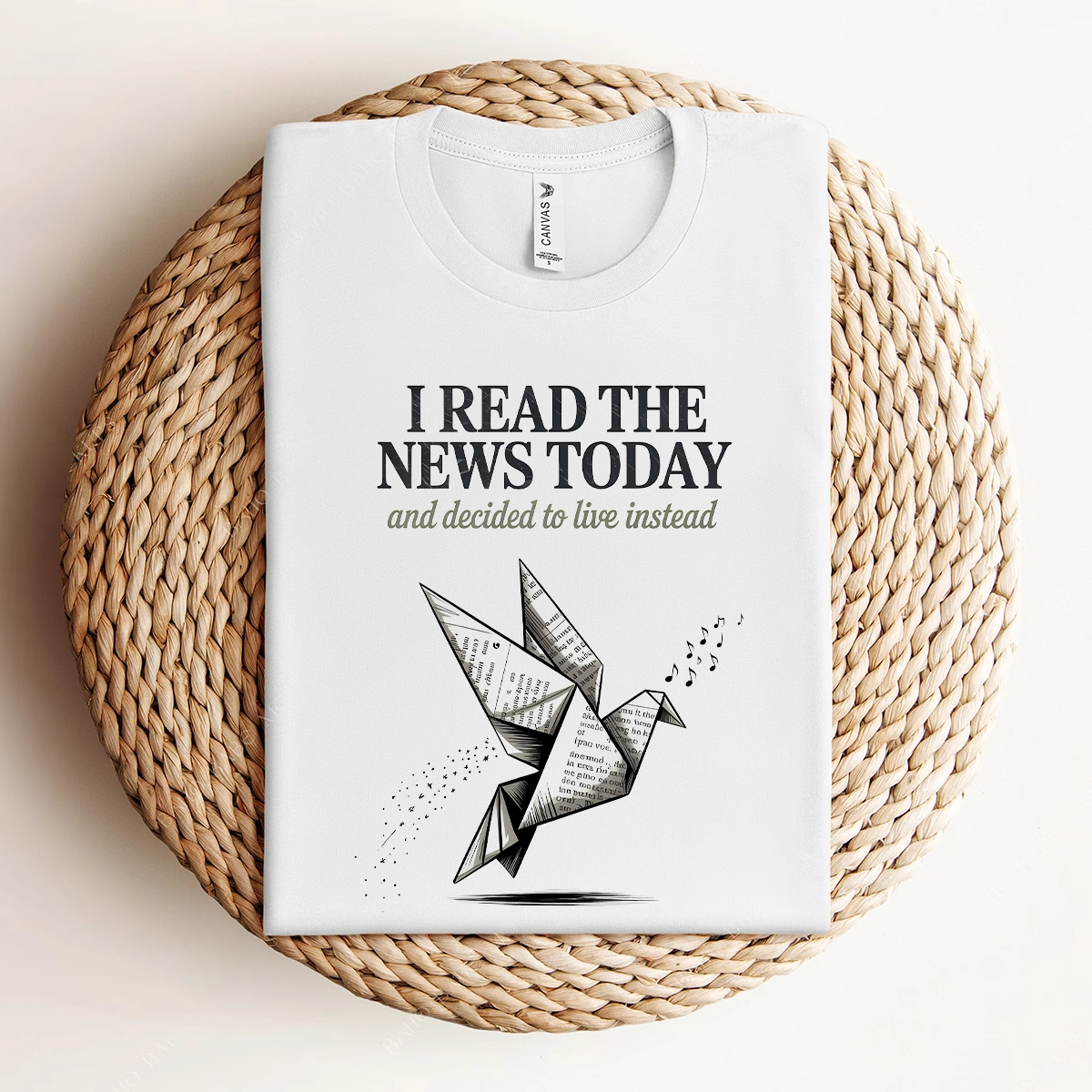 I Read the News Today — 1967 Editorial Rock Heritage Tee