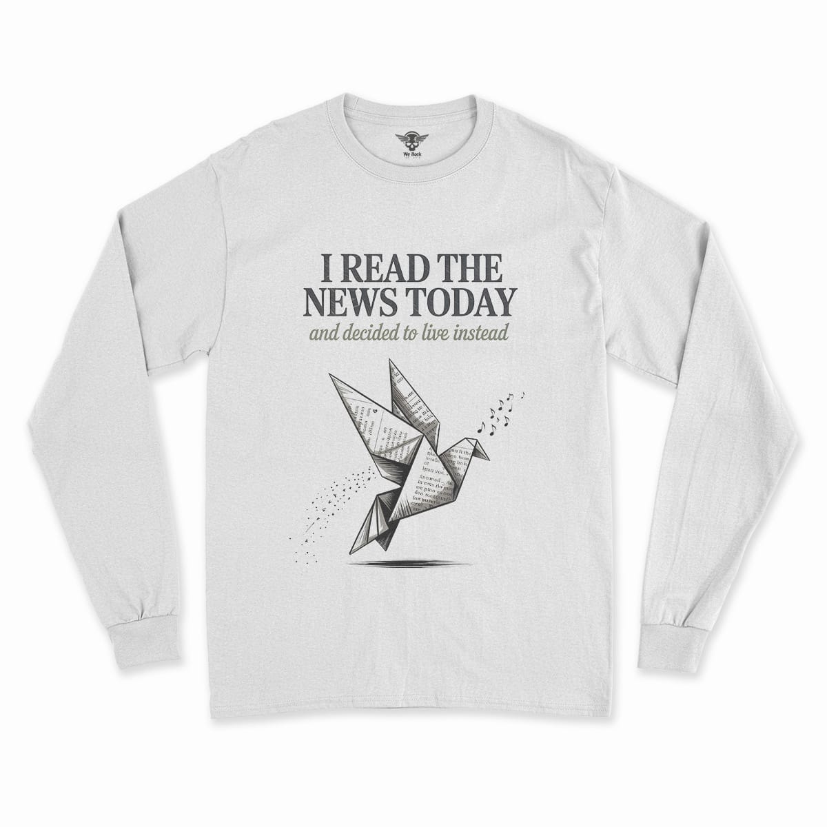 I Read the News Today — 1967 Editorial Rock Heritage Tee