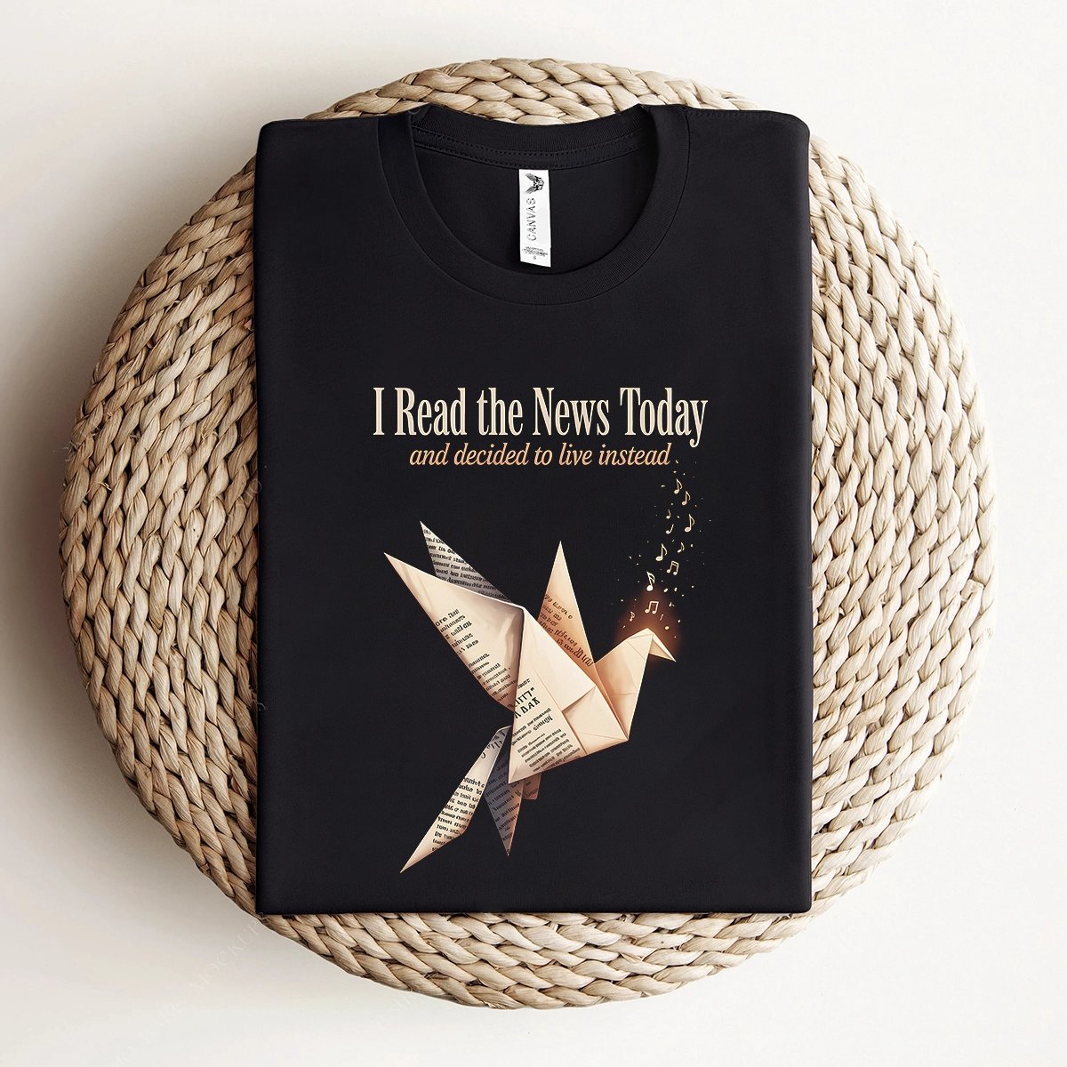 I Read the News Today — 1967 Editorial Rock Heritage Tee