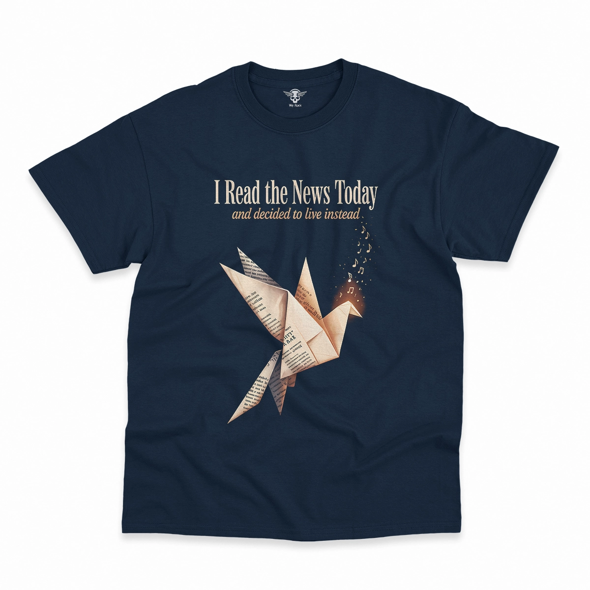 I Read the News Today — 1967 Editorial Rock Heritage Tee
