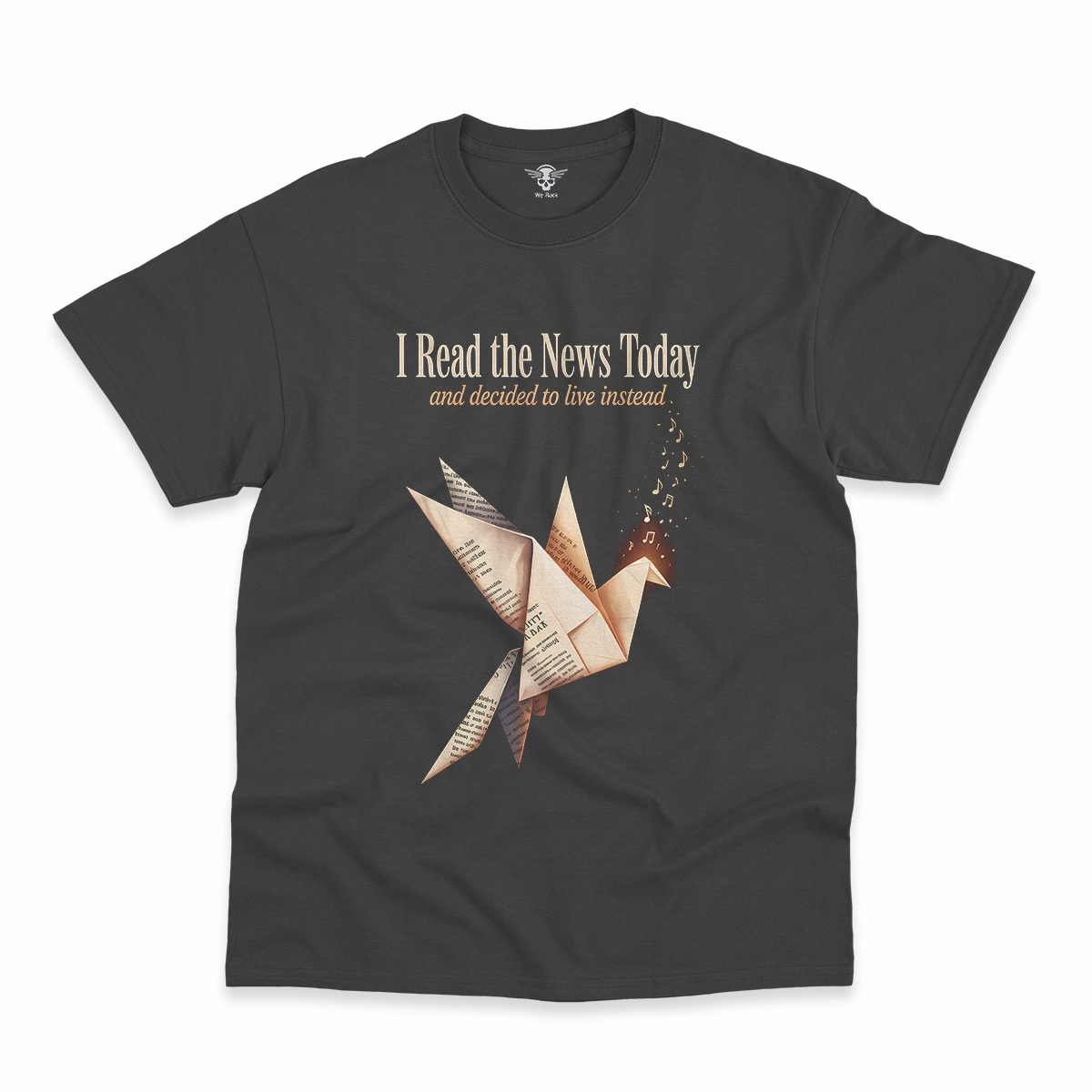 I Read the News Today — 1967 Editorial Rock Heritage Tee