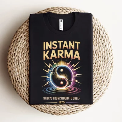 Instant Karma — 10 Days From Studio to Shelf 1970 Rock Tee