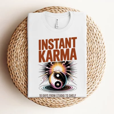Instant Karma — 10 Days From Studio to Shelf 1970 Rock Tee
