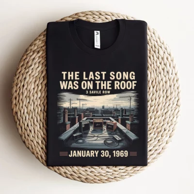 January 30, 1969 — The Sky Heard Everything — Rooftop Rock Tee — Design I