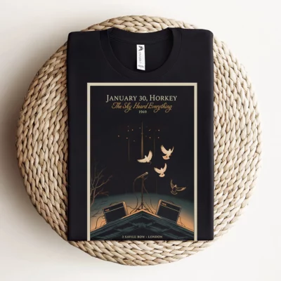 January 30, 1969 — The Sky Heard Everything — Rooftop Rock Tee — Design II