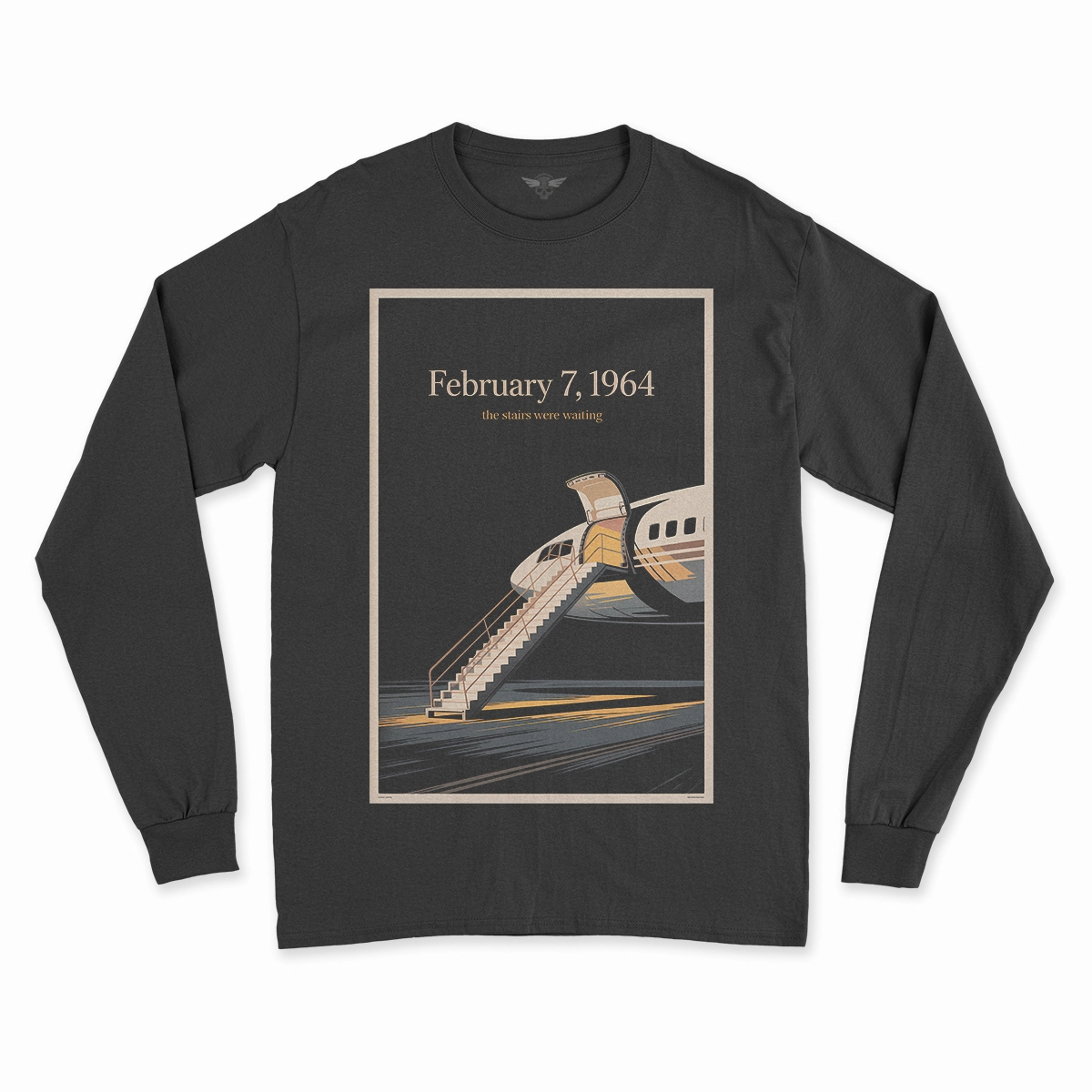 Just Landed — Pan Am 101 — New York February 1964 Rock Tee — Design II
