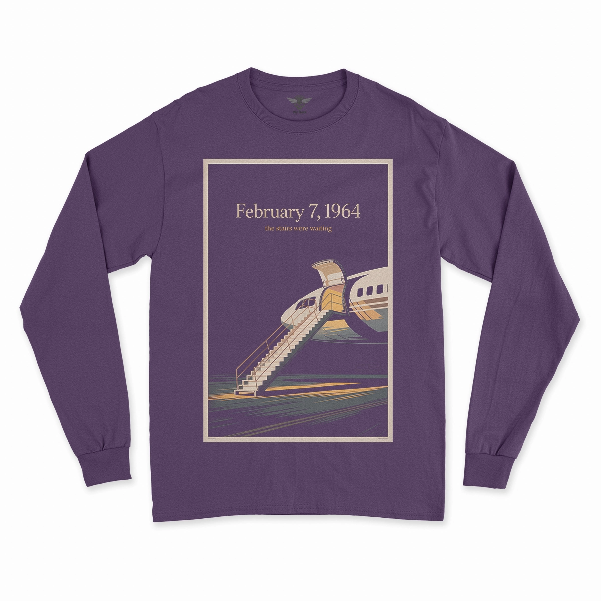 Just Landed — Pan Am 101 — New York February 1964 Rock Tee — Design II