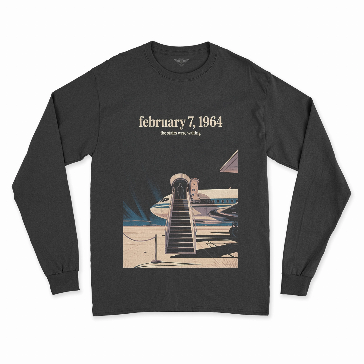 Just Landed — Pan Am 101 — New York February 1964 Rock Tee — Design III