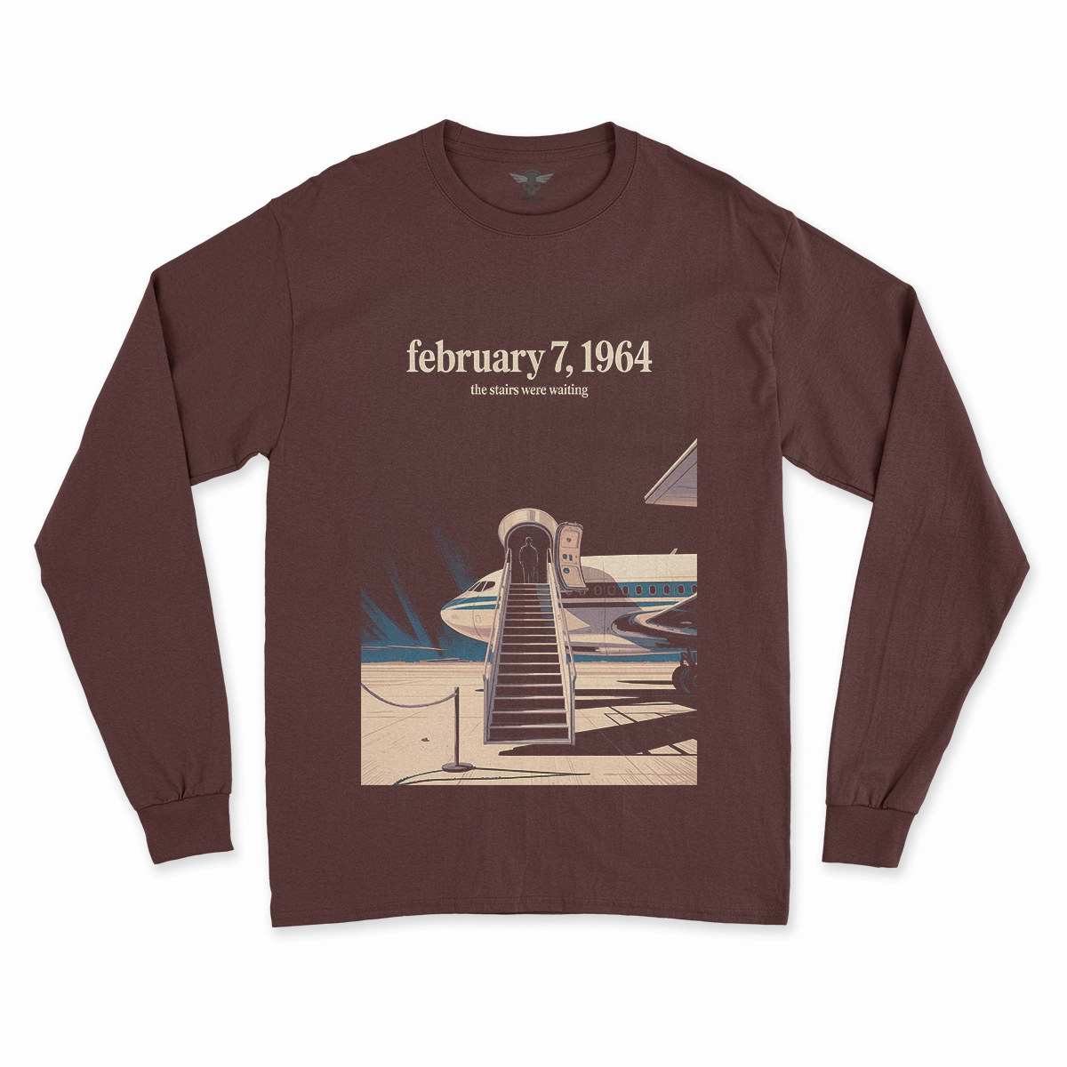 Just Landed — Pan Am 101 — New York February 1964 Rock Tee — Design III