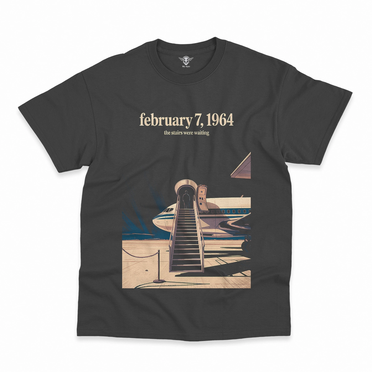 Just Landed — Pan Am 101 — New York February 1964 Rock Tee — Design III