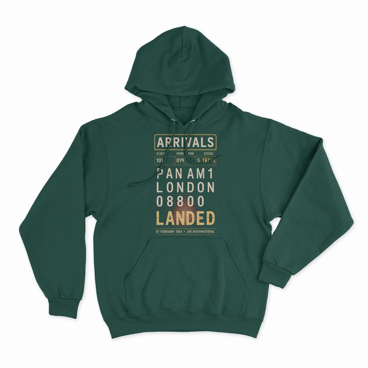Just Landed — Pan Am 101 — New York February 1964 Rock Tee — Scholar Edition