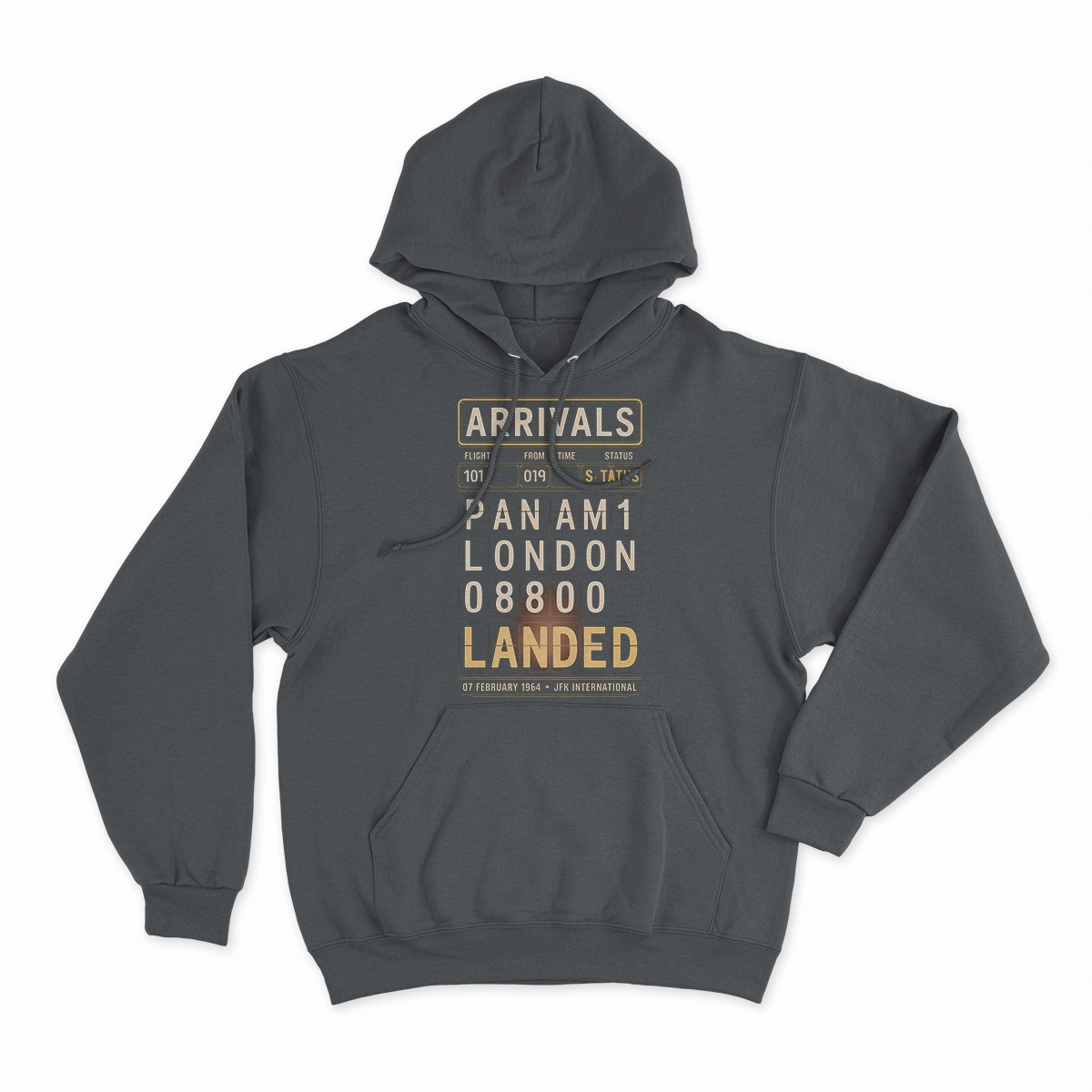 Just Landed — Pan Am 101 — New York February 1964 Rock Tee — Scholar Edition