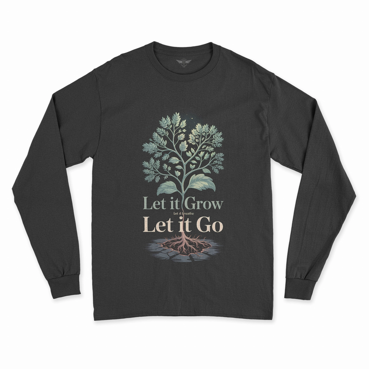 Let It Breathe / Let It Grow / Let It Go — Rock Heritage Tee — Design II