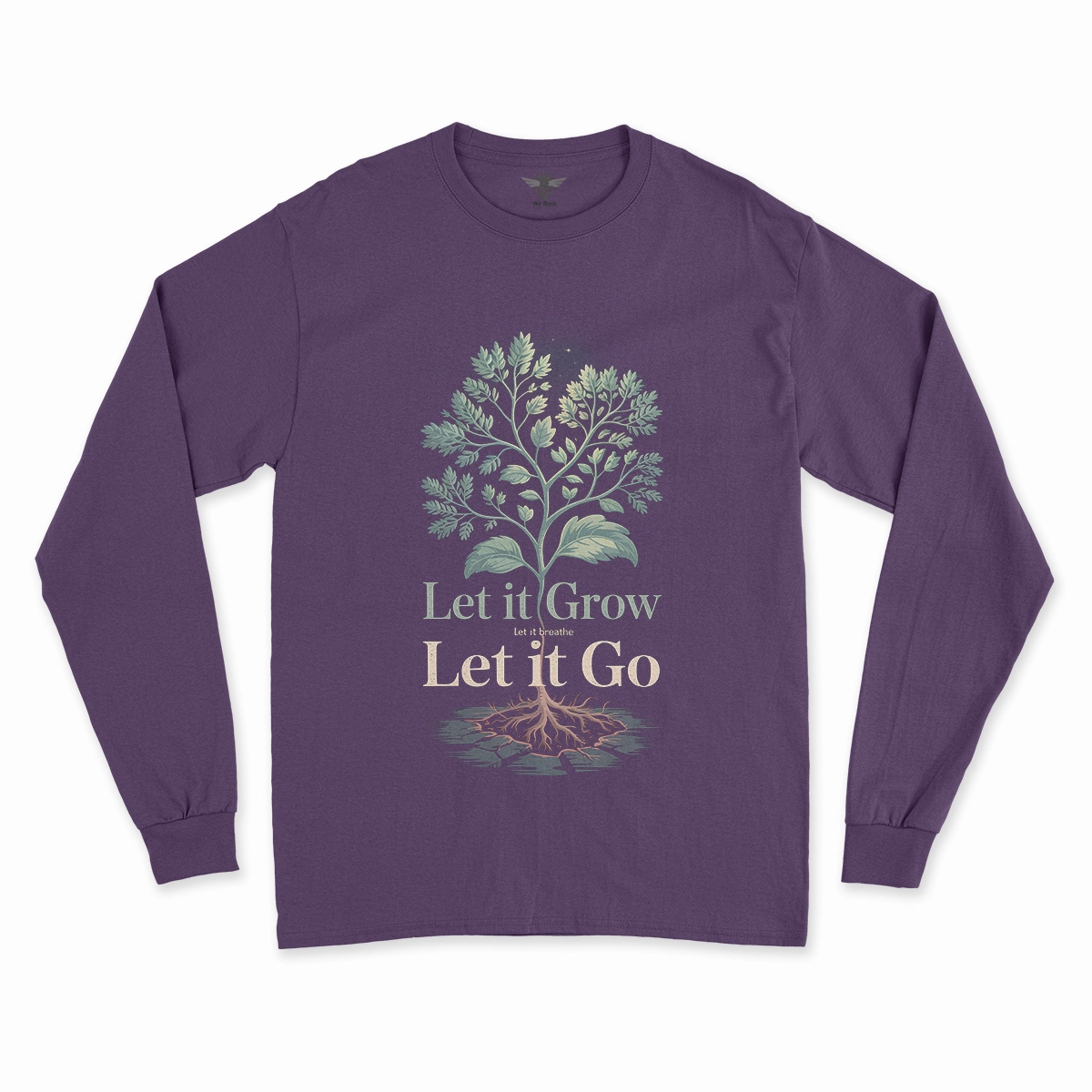 Let It Breathe / Let It Grow / Let It Go — Rock Heritage Tee — Design II